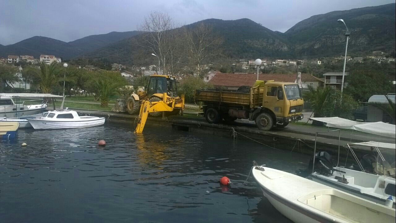 čišćenje i uređenje lučice kalimanj