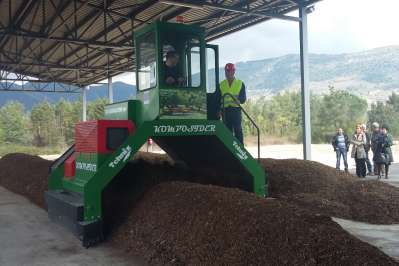 Puštena u rad kompostana u Kavču 