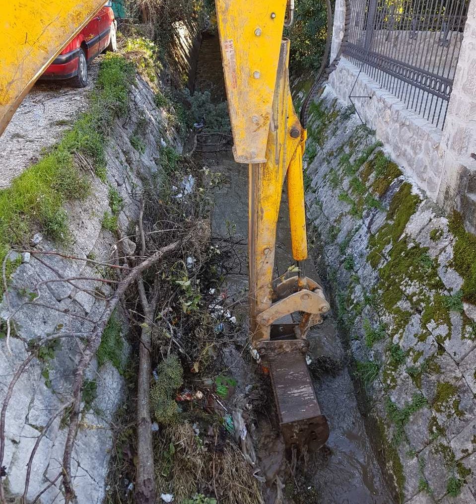 Počelo čišćenje potoka Rosino