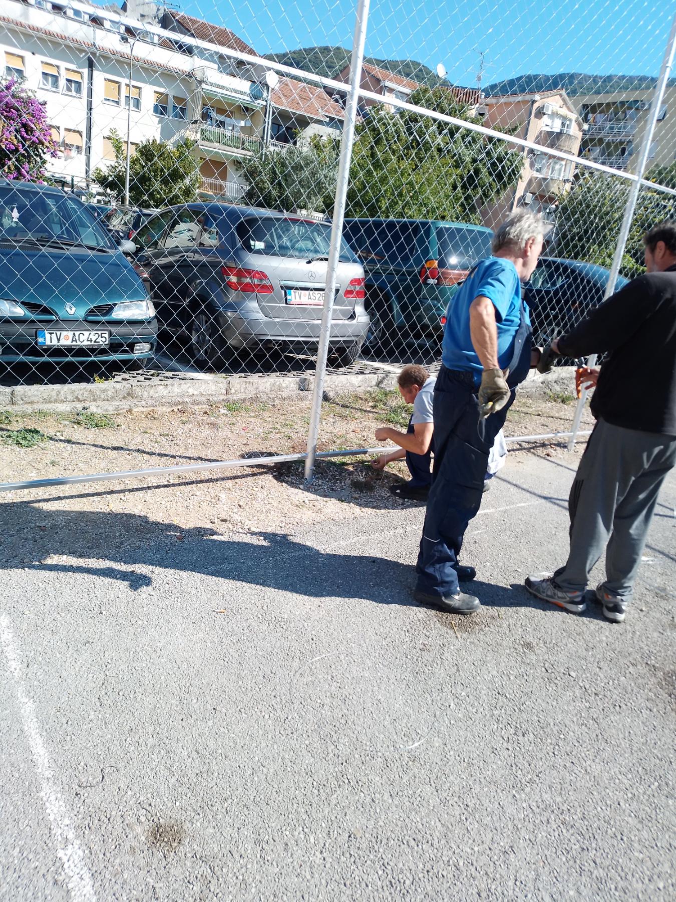 Popravka i rekonstrukcija dječijih igrališta i sportskih terena